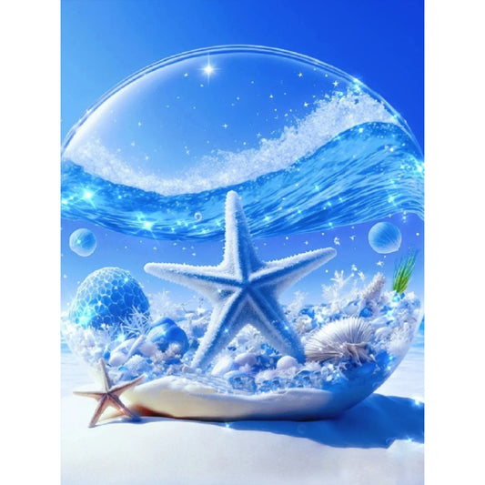 Diamond Painting - Full Round - beach scenery (30*40CM)