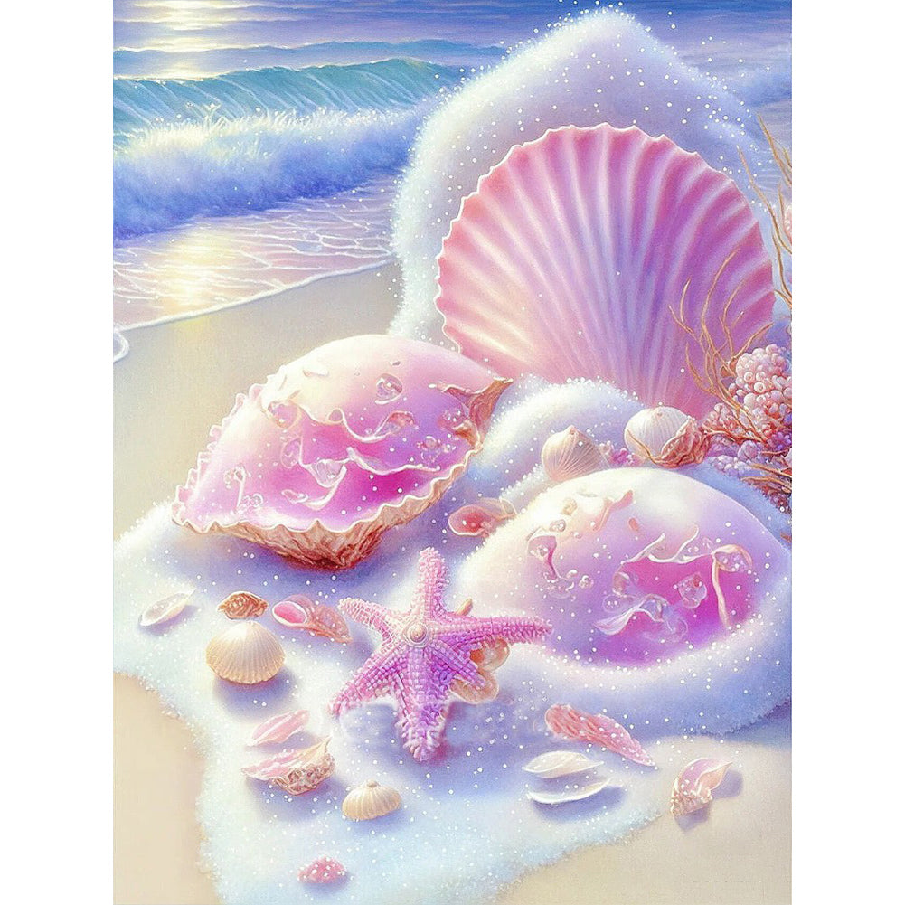 Diamond Painting - Full Round - beach scenery (30*40CM)