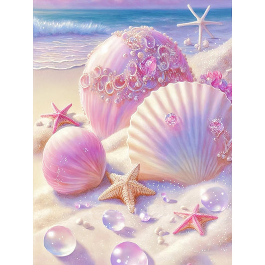 Diamond Painting - Full Round - beach scenery (30*40CM)
