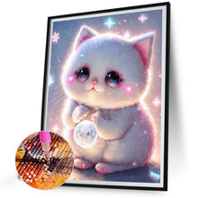 Load image into Gallery viewer, Diamond Painting - Full Round - dream cat (30*40CM)
