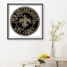 Load image into Gallery viewer, Diamond Painting - Full Round - new orleans saints football team (30*30CM)
