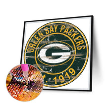 Load image into Gallery viewer, Diamond Painting - Full Round - green bay packers football team (30*30CM)
