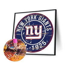 Load image into Gallery viewer, Diamond Painting - Full Round - new york giants football team (30*30CM)
