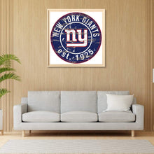 Load image into Gallery viewer, Diamond Painting - Full Round - new york giants football team (30*30CM)
