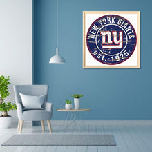 Load image into Gallery viewer, Diamond Painting - Full Round - new york giants football team (30*30CM)
