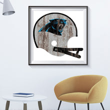 Load image into Gallery viewer, Diamond Painting - Full Round - carolina panthers football team (30*30CM)
