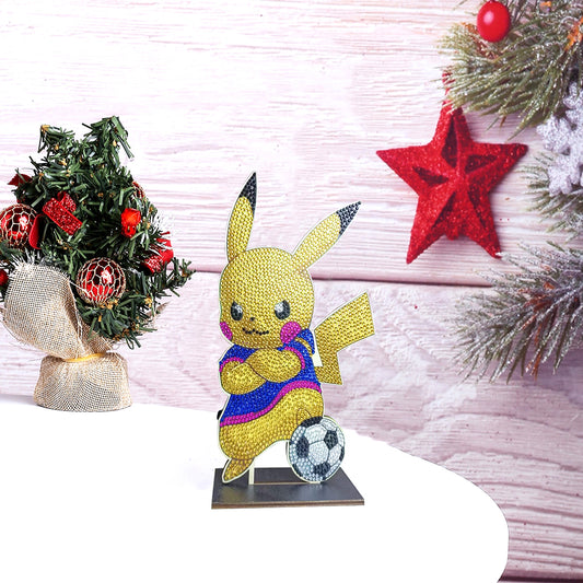 DIY Wooden Table Ornament Art Crafts Single Sided Home Decoration (GH030)