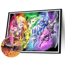 Load image into Gallery viewer, Diamond Painting - Full Round - Japanese Pok¨¦mon series (50*40CM)
