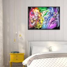 Load image into Gallery viewer, Diamond Painting - Full Round - Japanese Pok¨¦mon series (50*40CM)
