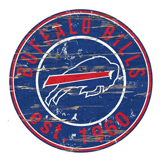 Diamond Painting - Full Round - buffalo bills football team (30*30CM)