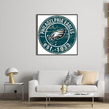 Load image into Gallery viewer, Diamond Painting - Full Round - philadelphia eagles football team (30*30CM)
