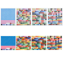 Load image into Gallery viewer, Square Round Color Number Labels 26 Letters 1-100 for Adults Kids(Square+Round)
