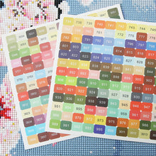 Load image into Gallery viewer, Square Round Color Number Labels 26 Letters 1-100 for Adults Kids(Square+Round)

