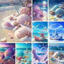 Load image into Gallery viewer, Diamond Painting - Full Round - beach scenery (30*40CM)
