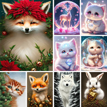 Load image into Gallery viewer, Diamond Painting - Full Round - fantasy elk (30*40CM)

