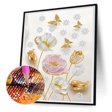 Load image into Gallery viewer, Diamond Painting - Partial Special Shaped - beautiful texture flowers (30*40CM)
