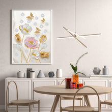 Load image into Gallery viewer, Diamond Painting - Partial Special Shaped - beautiful texture flowers (30*40CM)
