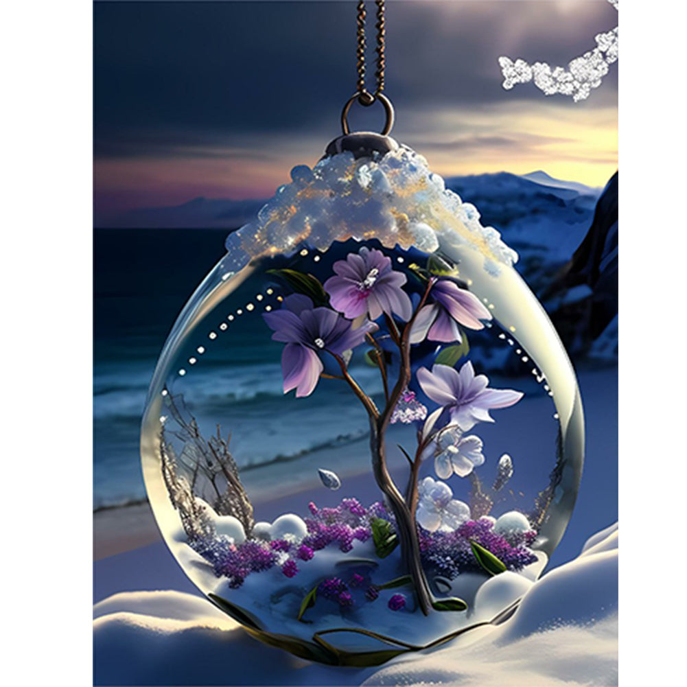 Diamond Painting - Full Round - beach crystal scenery (30*40CM)