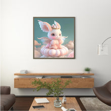 Load image into Gallery viewer, Diamond Painting - Full Round - pink bunny (30*30CM)
