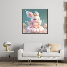 Load image into Gallery viewer, Diamond Painting - Full Round - pink bunny (30*30CM)
