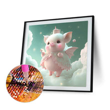Load image into Gallery viewer, Diamond Painting - Full Round - pink cute pig (30*30CM)
