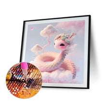 Load image into Gallery viewer, Diamond Painting - Full Round - pink snake (30*30CM)
