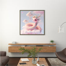 Load image into Gallery viewer, Diamond Painting - Full Round - pink snake (30*30CM)
