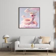 Load image into Gallery viewer, Diamond Painting - Full Round - pink snake (30*30CM)
