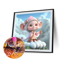 Load image into Gallery viewer, Diamond Painting - Full Round - pink monkey (30*30CM)
