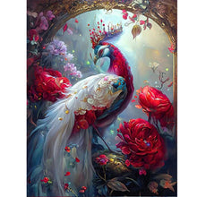 Load image into Gallery viewer, Diamond Painting - Full Round - gorgeous peacock (30*40CM)
