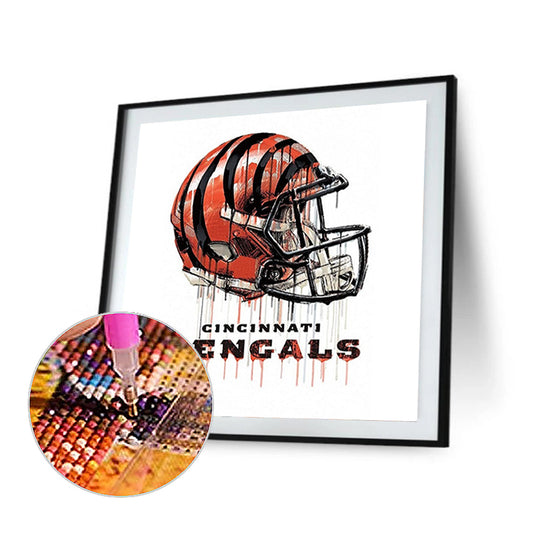 Diamond Painting - Full Round - cincinnati tigers football team (30*30CM)