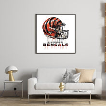 Load image into Gallery viewer, Diamond Painting - Full Round - cincinnati tigers football team (30*30CM)
