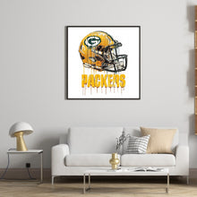 Load image into Gallery viewer, Diamond Painting - Full Round - green bay packers football team (30*30CM)
