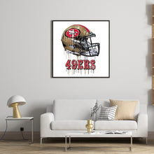 Load image into Gallery viewer, Diamond Painting - Full Round - san francisco 49ers football team (30*30CM)
