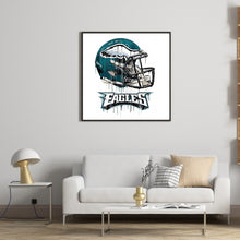 Load image into Gallery viewer, Diamond Painting - Full Round - philadelphia eagles football team (30*30CM)
