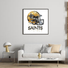 Load image into Gallery viewer, Diamond Painting - Full Round - new orleans saints football team (30*30CM)
