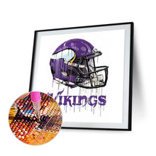 Load image into Gallery viewer, Diamond Painting - Full Round - minnesota vikings football team (30*30CM)
