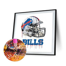 Load image into Gallery viewer, Diamond Painting - Full Round - buffalo bills football team (30*30CM)
