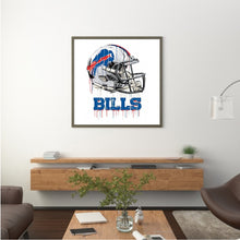 Load image into Gallery viewer, Diamond Painting - Full Round - buffalo bills football team (30*30CM)
