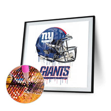 Load image into Gallery viewer, Diamond Painting - Full Round - new york giants football team (30*30CM)
