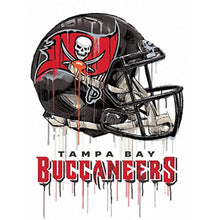 Load image into Gallery viewer, Diamond Painting - Full Round - tampa bay buccaneers football team (30*30CM)
