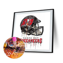 Load image into Gallery viewer, Diamond Painting - Full Round - tampa bay buccaneers football team (30*30CM)
