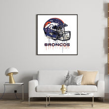 Load image into Gallery viewer, Diamond Painting - Full Round - denver broncos football team (30*30CM)
