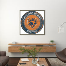 Load image into Gallery viewer, Diamond Painting - Full Round - chicago bears football team (30*30CM)
