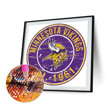 Load image into Gallery viewer, Diamond Painting - Full Round - minnesota vikings football team (30*30CM)
