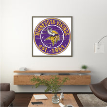 Load image into Gallery viewer, Diamond Painting - Full Round - minnesota vikings football team (30*30CM)
