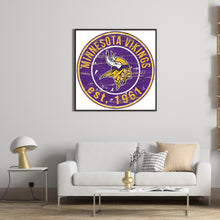 Load image into Gallery viewer, Diamond Painting - Full Round - minnesota vikings football team (30*30CM)
