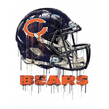 Load image into Gallery viewer, Diamond Painting - Full Round - chicago bears football team (30*30CM)
