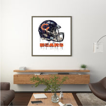 Load image into Gallery viewer, Diamond Painting - Full Round - chicago bears football team (30*30CM)
