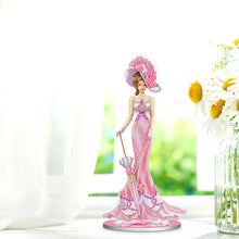 Load image into Gallery viewer, DIY Crystal Diamond Ornament Single Sided Elegant Lady Home Decor (HJBJP03)
